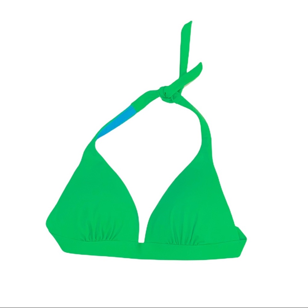 Victoria Secret Green Bikini Top Size: Large